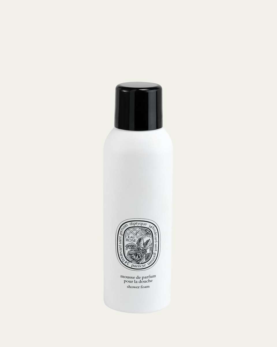 Eau Rose Scented Shower Foam, 5.1 oz.
